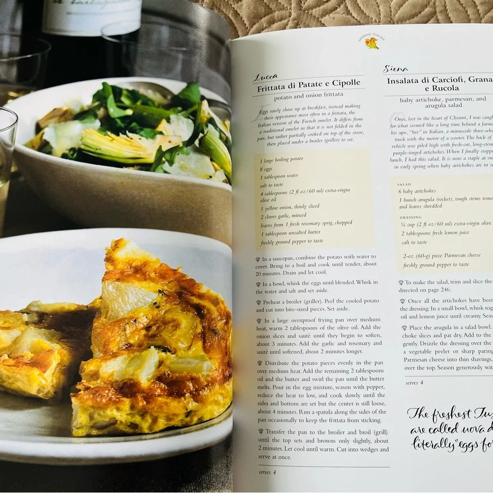 Savoring Tuscany Williams Sonoma book.❣️